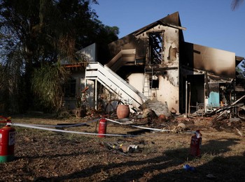 Potret Kibbutz Beeri Israel Porak-poranda Diserang Hamas
