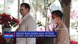 Jokowi Buka Suara Soal Potensi Gibran Jadi Bacawapres Prabowo