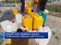 Video: Krisis Air, Warga Gaza Terpaksa Minum Air Payau