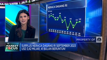 Market Focus: Surplus Neraca Dagang Hingga Rupiah Tertekan