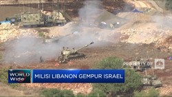 Video: Milisi Libanon Ikut Menggempur Israel