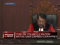 Video: MK Tolak Gugatan Batas Usia Capres-Cawapres Dari PSI