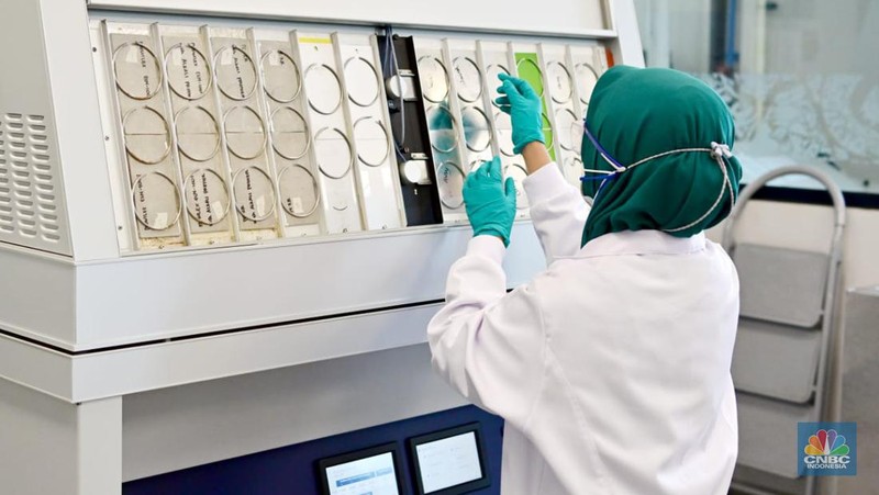 Pabrik cat Avian merupakan pabrik cat terbesar di RI. (CNBC Indonesia/Ayyi Achmad Hidayah)