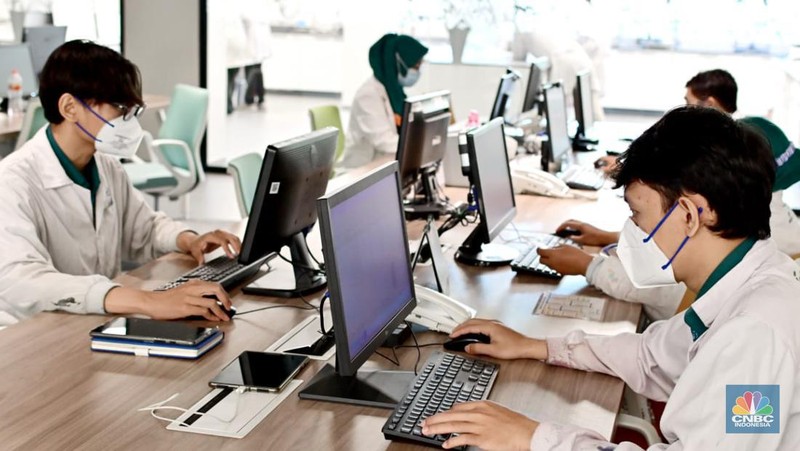 Pabrik cat Avian merupakan pabrik cat terbesar di RI. (CNBC Indonesia/Ayyi Achmad Hidayah)