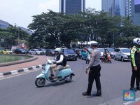Debat Capres Digelar Nanti Malam, Ini Rekayasa Lalin Sekitar GBK