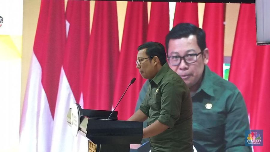 (Plt) Menteri Pertanian Arief Prasetyo Adi. (CNBC Indonesia/Martyasari Rizky)
