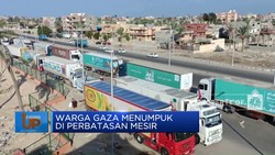 Video: Warga Gaza Menumpuk Di Perbatasan Mesir