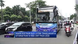Bus Listrik Transjakarta Ditargetkan 10 Ribu Unit Pada 2030