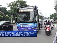 Bus Listrik Transjakarta Ditargetkan 10 Ribu Unit Pada 2030