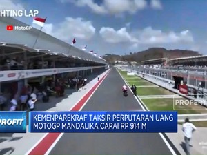 Kemenparekraf: Perputaran Uang MotoGP Mandalika Capai Rp914 M