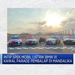 Intip Spek BMW IX Kawal Parade Pembalap di Mandalika