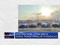 Intip Spek BMW IX Kawal Parade Pembalap di Mandalika