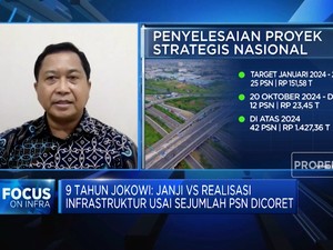Janji Vs Realisasi Infrastruktur Usai Sejumlah PSN Dicoret