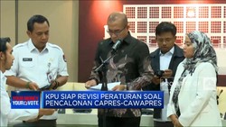 KPU Siap Revisi Peraturan Soal Pencalonan Capres-Cawapres