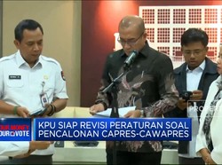 KPU Siap Revisi Peraturan Soal Pencalonan Capres-Cawapres