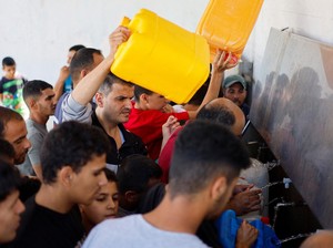 Air Masih Krisis, Warga Gaza Pakai 0,5 Liter Kurang untuk Wudhu Sehari