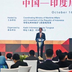 Jokowi Bicara Pemilu 2024 di Depan Pengusaha Kakap China