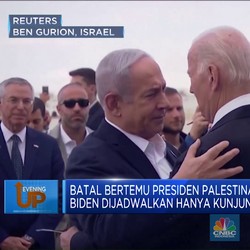 Batal Bertemu Presiden Palestina, Biden Hanya Kunjungi Israel