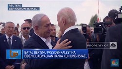 Batal Bertemu Presiden Palestina, Biden Hanya Kunjungi Israel