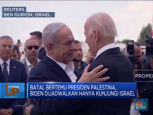 Batal Bertemu Presiden Palestina, Biden Hanya Kunjungi Israel