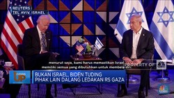 Bukan Israel, Biden Tuding Pihak Lain Dalang Ledakan RS Gaza