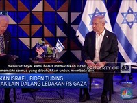 Bukan Israel, Biden Tuding Pihak Lain Dalang Ledakan RS Gaza