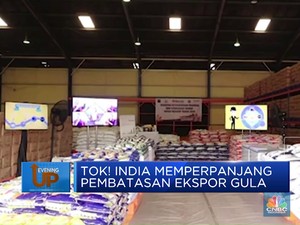 Tok! India Perpanjang Pembatasan Ekspor Gula