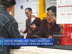 KCIC - Himbara Kolaborasi, Beli Tiket Whoosh Bisa Pakai HP!