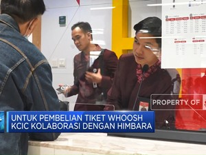 KCIC - Himbara Kolaborasi, Beli Tiket Whoosh Bisa Pakai HP!