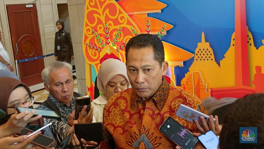 Direktur Utama Perum Bulog Budi Waseso (CNBC Indonesia/Ferry Sandi)