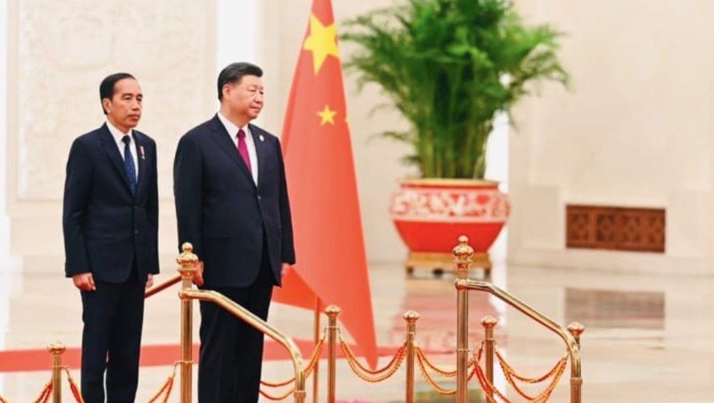 Joko Widodo bertemu Xi Jinping (Tangkapan layar Instagram @jokowi)