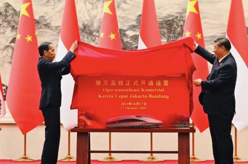 Joko Widodo bertemu Xi Jinping (Tangkapan layar Instagram @jokowi)