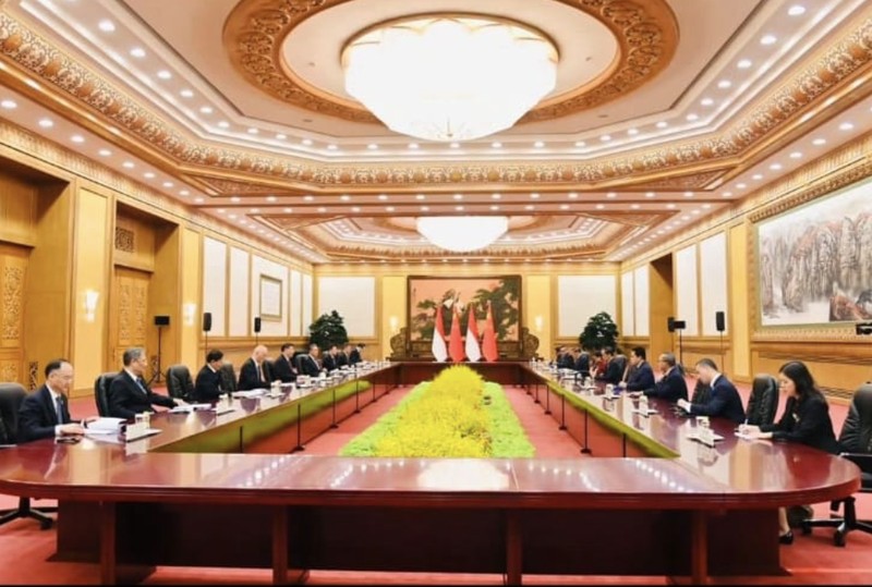 Joko Widodo bertemu Xi Jinping (Tangkapan layar Instagram @jokowi)
