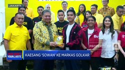 Kaesang 'Sowan' Ke Markas Golkar