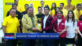Kaesang 'Sowan' Ke Markas Golkar