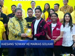 Kaesang 'Sowan' Ke Markas Golkar