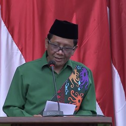 Komentar Mahfud Usai Diumumkan Megawati Jadi Cawapres Ganjar