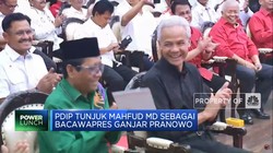 PDIP Tunjuk Mahfud MD Sebagai Bacawapres Ganjar Pranowo