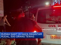 Video: Rumah Sakit Di Gaza Dihantam Rudal, 500 Orang Tewas