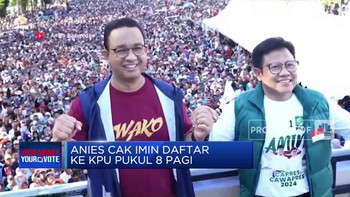 Syarat Lengkap, Anies-Cak Imin Daftar KPU