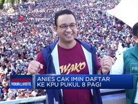 Syarat Lengkap, Anies-Cak Imin Daftar KPU