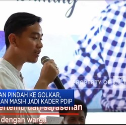 Isu Pindah ke Golkar, Gibran Tegaskan Masih Jadi Kader PDIP