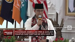 Anies-Cak Imin Resmi Daftar Capres-Cawapres ke KPU