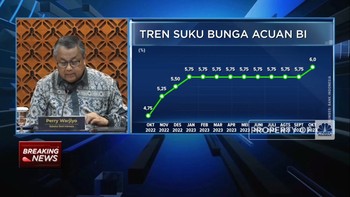 Video: BI Naikkan Suku Bunga Acuan Jadi 6%