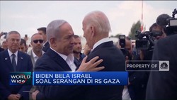 Biden Bela Israel Soal Serangan di RS Gaza