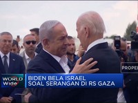 Biden Bela Israel Soal Serangan di RS Gaza