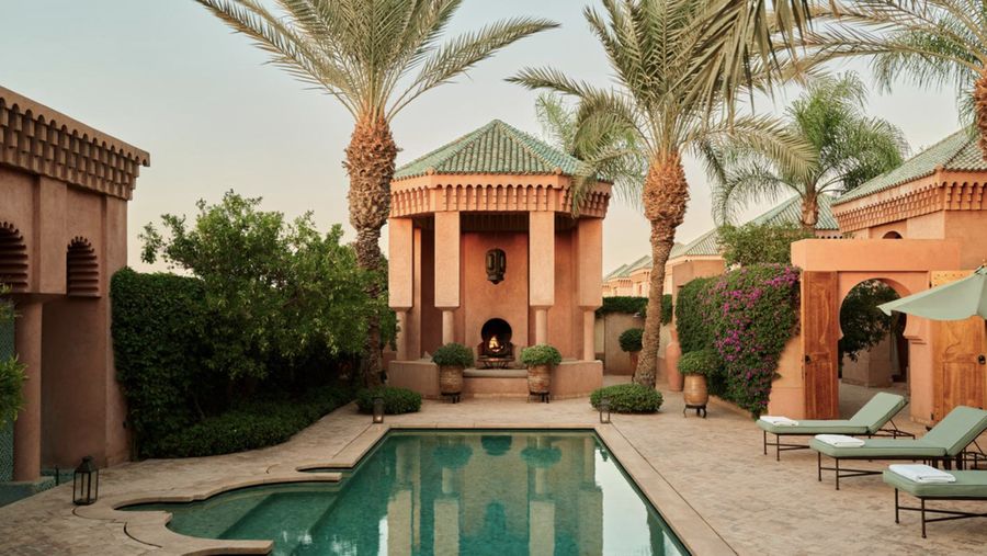 Hotel Amanjena di Marrakesh, Maroko. (Dok. Aman)