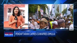 KPU Buka Pendaftaran Pilpres, Anies-Muhamin yang Pertama