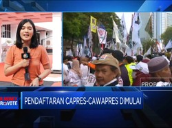 KPU Buka Pendaftaran Pilpres, Anies-Muhamin yang Pertama