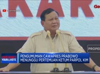 2 Capres-Cawapres Daftar ke KPU, Probowo Masih Santuy?